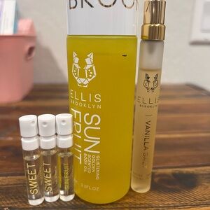 Ellis Brooklyn Sun Fruit. Sweet and Vanilla Salt Fragrance Set